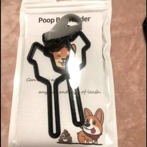 Dog Leash Poop Bag Holder